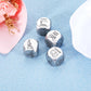 4Pcs Anniversary Steel Date Night Dice for Couples  Valentines Day Gifts for Boyfriend Husband Girlfriend Wife  Birtdhay mature-themed Easter Basket Stuffers