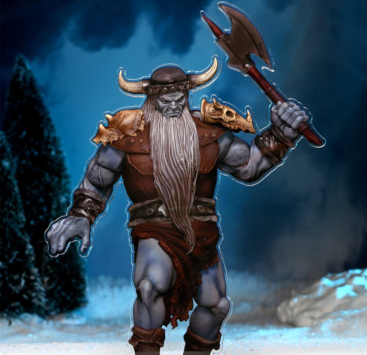 Wizkids D&D Idols Of The Realms: Icewind Dale Rime Of The Frostmaiden - Frost Giant - 2D Set