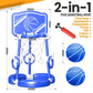 Springflower Pool Basketball Hoop With Backboard, Kids & Adults Swimming Pool Floating Basketball Pool Game,Pool Floating Basket