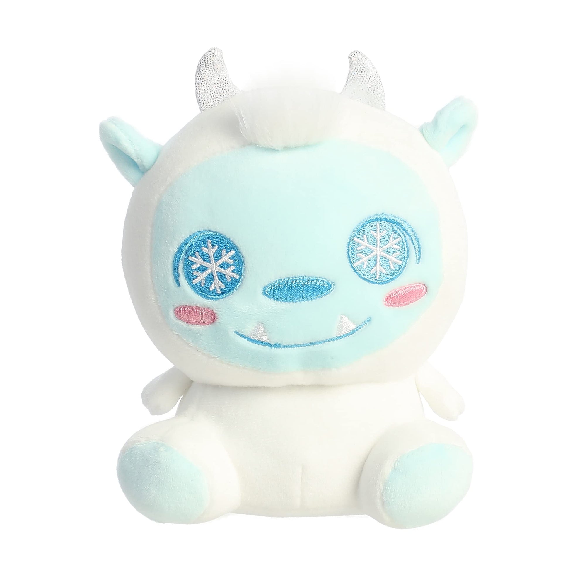 Aurora Adorable Squishiverse Squishy Yeti Stuffed Animal - Imaginative Play - Huggable Comfort - White 5.5 Inches