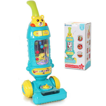 Superhigh Kids Vacuum Cleaner Toy For Toddler, Toy Vacuum With Lights & Sounds Effects, Great 3-6 Year Old Girl Gifts And Boys, 