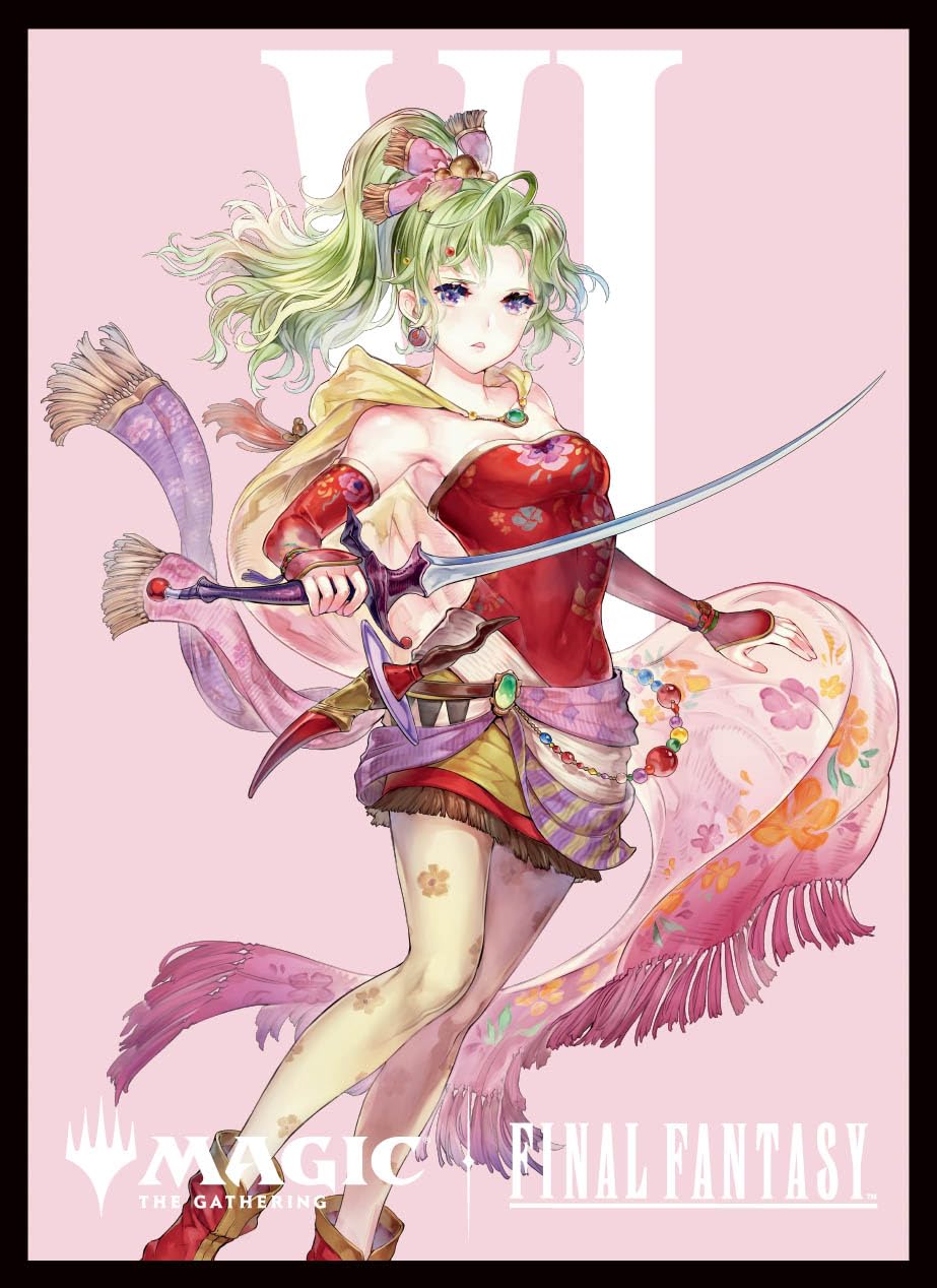 Magic: The Gathering - Final Fantasy Players Card Sleeve Character Borderless Edition Tina, Girl with Magical PowerMFS-09