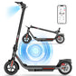 Sisigad Electric Scooter Adults Peak 500W Motor, 8.5'' Solid Tires, 19Mph Speed, Long Miles Range, Scooters For Adults, Foldable