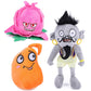 Jhesao 3 Pcs Plants And Zombies Conehead Plush Sets Toy, 1 2 Stuffed Soft Newspaper Zombie Doll, Mummy Pvz Figure Doll New