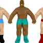 Ja-Ru Super Stretchy Wrestlers (6 Toys) Classic Retro Squishy Action Figure For Kids, Boys Toys. Strong Man Stretch & Pull Stress Relief Fidget Toy. Party Favors. 4307-6S