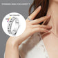 Mhwtty Anxiety Ring For Women Fidget Ring Spinner Rings For Anxiety Fidget Rings For Anxiety For Women Anxiety Toys Anxiety Relief Toys Gift For Women Men (Silver_A, 10)