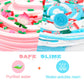 24 Pack Butter Slime Kit,Peach Charms Watermelon Slime,Super Soft And Non-Sticky, Stress Relief Toy Party Favors Birthday Gifts