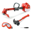 Bellochiddo Toy Trimmer - Pretend Play Garden Toy With Lights And Sounds, Power Yard Tool - Kids Tools, Preschool Gift For Boys, Girls Aged 3 4 5