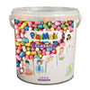 PlayMais Basic Fashion Craft kit for Kids from 5 Years | Bucket Filled with 1000 Colored PlayMais for Crafting | Natural Toy | s