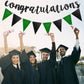 Boao Pre-strung Congratulations Banner Glitter Congratulation Banner 10 ft Congrats Garland for Graduation, Wedding, Retirement,
