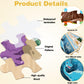 Puzzles For Kids Ages 4-6, 4 Pack Wooden Jigsaw Puzzles With 24 Pieces Each, Dinosaur Puzzle Preschool Educational Learning Toys