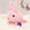 Realistic Bunny Toy Easter Basket Stuffer, 2025 New Bunny Toys Educational Interactive Toys Bunnies Can Walk And Talk, Handmade