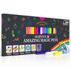 Marvin'S Magic - 30 Amazing Magic Pens - Color Changing Magic Pen Art - Create 3D Lettering, Write Secret Messages - Stationery Supplies, Art Supplies For Kids, Coloring Markers And Kids Drawing Kit