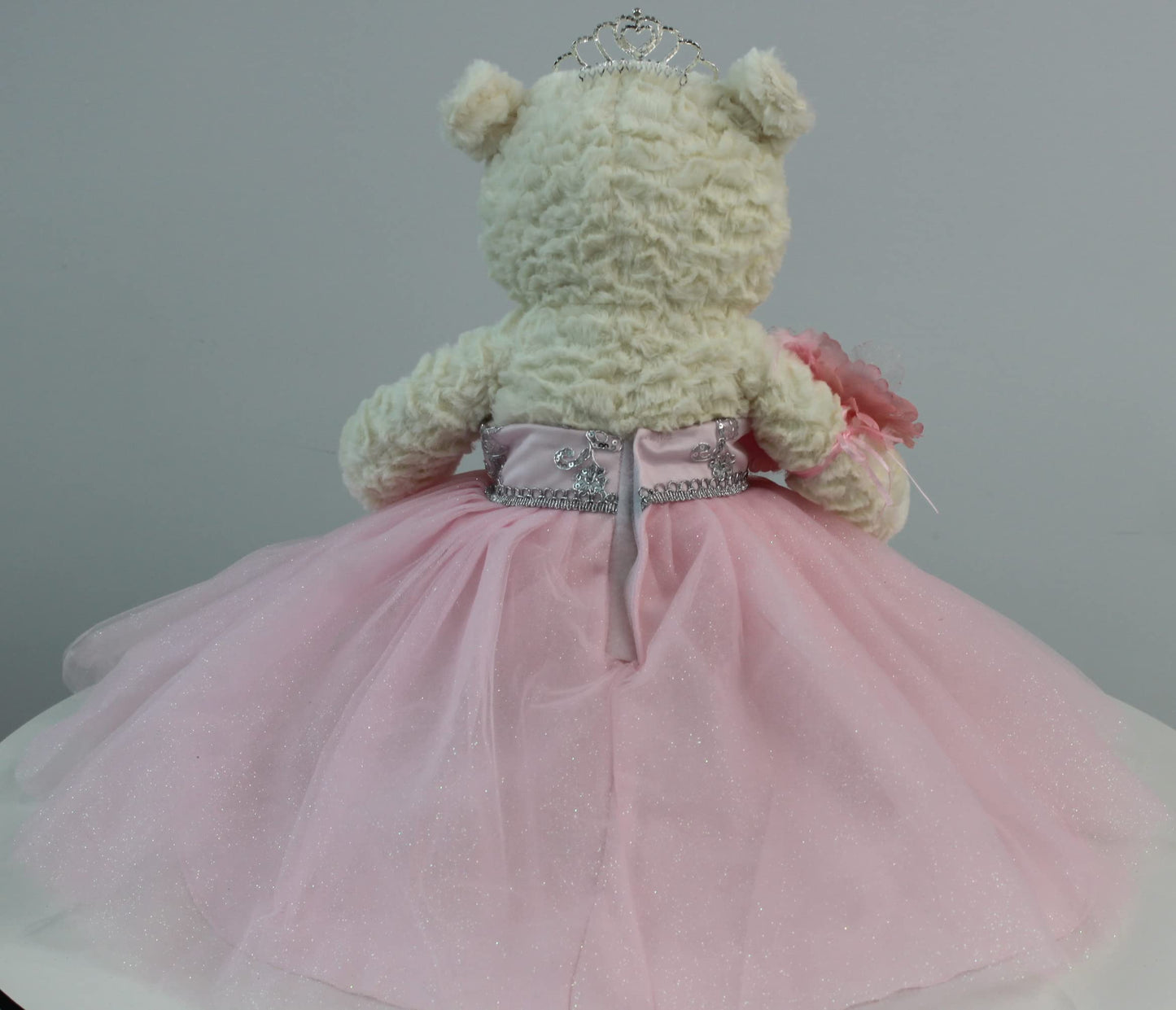 Kinnex Collections By Amanda 20'' Quince Anos Quinceanera Last Doll Teddy Bear With Dress (Centerpiece) B16631-3 (Pink1)