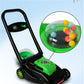 CT SPORTS Toddler Lawn Mower - Realistic Grass-Cutting Action, No Batteries, Black, Model XT-30018, Fun Outdoor Push Toy for Kids