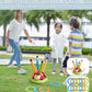 Powza 3 In 1 Musical Jump, Toss Ring Game Toy And Stomping Launch Rocket Launcher For Kids Outdoor Toys With Remote Control, Indoor Outside Toys For Kids Ages 4-8 Toys For Ages 5-7 8-13 Kids Gifts
