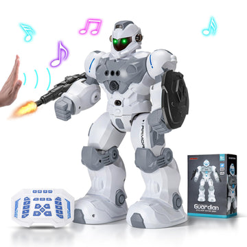 Zreswap Remote Control Robot Toys for Kids: Intelligent Programmable Robot Gifts for Kids Popular Science Story Toys with 2.4Ghz