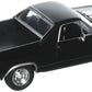 Chevrolet 1/25 El Camino SS Model Car Toy - Black & Light Blue, Metal, Medium, Model 71883A
