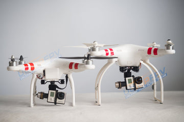 Summitlink White Tall Extended Landing Gear For Phantom 1 2 Vision Wide And High