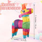 Kathfly 12 Pcs Mini Donkey Piatas Small Mexican Piata Cactus Fiesta Decorations Mexican Party Decorations Cinco De Mayo for Fies
