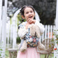 Gagaku Baby Doll Carrier, Doll Carrier For Little Girls, Toy Baby Carrier For Dolls Kids, Baby Doll Carrier For Toddlers, Reborn Baby Doll Accessories - Pink - Anemone Flowers