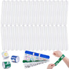 MCPINKY Slap Bracelets White,72PCS IHalloween DIY Slap Bands Halloween Toys for Kids Girls Boys Halloween Party Favors Halloween