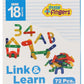Little Finger Link and Learn Blocks Toy Set, Building Blocks, 18 Months+, Plastic, Educational Learning Toy, Creative Building S