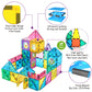 Jasonwell Magnetic Tiles Building Blocks Set For Boys Girls Preschool Educational Magnet Construction Kit Stacking Stem Toys Christmas Birthday Gifts For Kids Toddlers 3 4 5 6 7 8 9 10 + Year Old