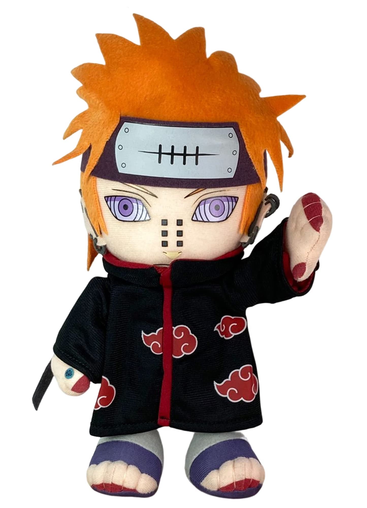 Great Eastern Entertainment Naruto Shippuden Pain Yahiko Plush, 9" Multi-colored, Polyester - Model GE-52728