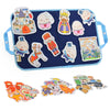 CHEFAN Felt Board for Toddlers, 4 Set Nursery Rhymes Felt Pieces, Precut Flannel Figures, Humpty Dumpty,Hey Diddle Diddle,Hickor