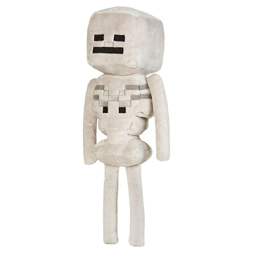 Jinx Minecraft Skeleton Plush Stuffed Toy (White, 12'' Tall)