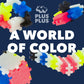 Plus Plus 240 Piece Interlocking Building Blocks For Kids, Open Ended Connecting Toys, Stem Bin Classroom Mini Manipulatives - Glow In Dark Play Tube