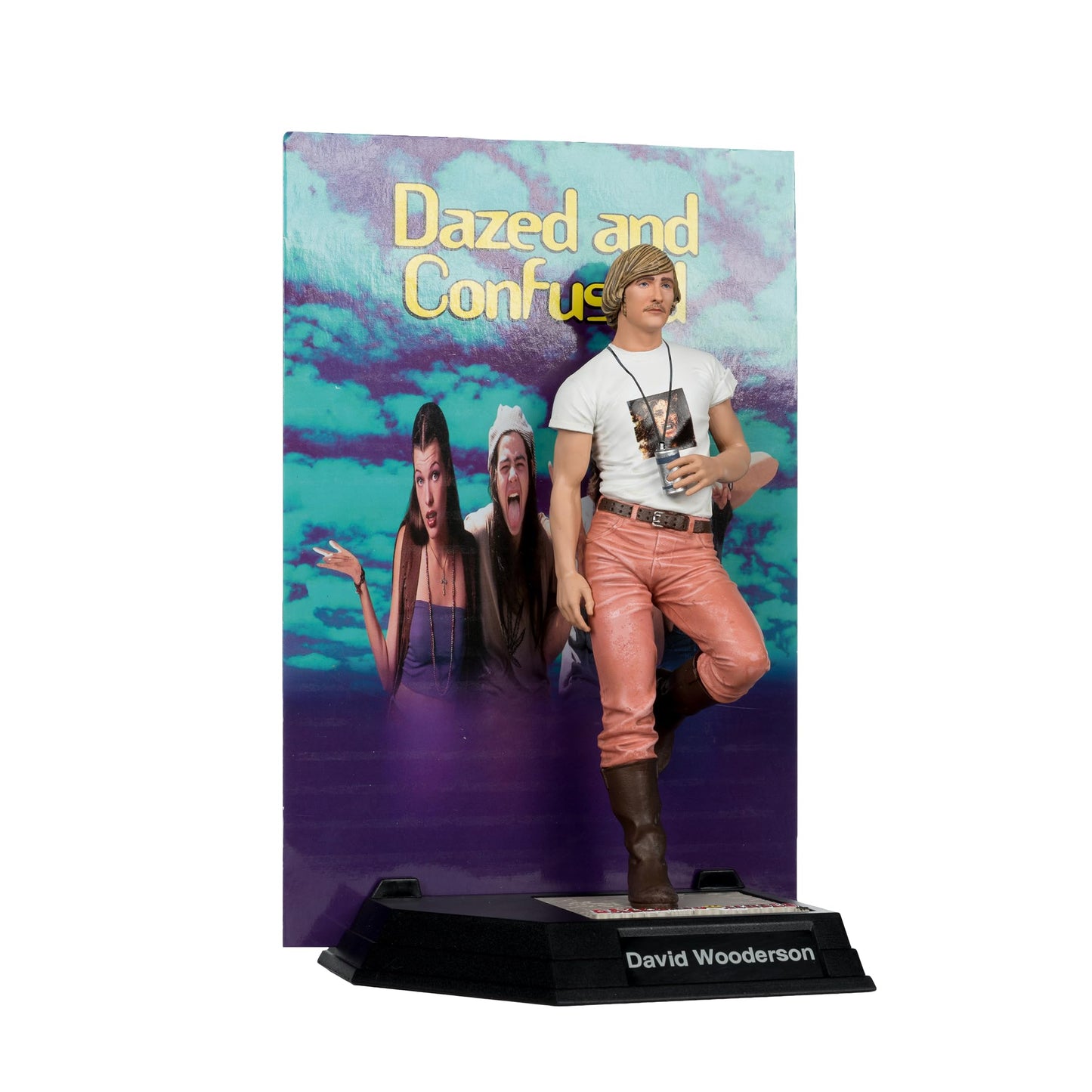 David Wooderson (Movie Maniacs: Dazed and Confused) 6 Posed Figure w/McFarlane Toys Digital Collectible
