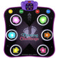 Flooyes Dance Mat Toys For 3-12 Year Old Kids, Electronic Dance Pad With Light-Up 6-Button Wireless Bluetooth, Music Dance With 5 Game Modes, Birthday Toys Gifts For 3 4 5 6 7 8 9 10+ Year Old Girls