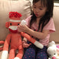 Plushland Adorable Sock Monkey, The Original Traditional Hand Knitted Stuffed Animal Toy Gift-For Kids, Babies, Teens, Girls And Boys Baby Doll Present Puppet 20 Inches (New Orange)