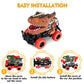 Delycazy Dinosaur Toys Remote Control Car for Kids 3-7, Dino RC Car for Toddler Kids Toys Age 3 4 5 6 7 Boys and Girls Christmas