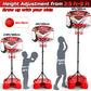 Eaglestone Kid Basketball Hoop Toddlers With Led Lights & Scoreboard, Basketball Hoop Adjustable Height 2.9Ft-6Ft, Mini Hoop Outdoor With 3 Balls,Basketball Toy Gifts For 3-12 Year Old Boys Girls