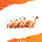 Real Planet 15' Stuffed Dinosaur Plush - Dinosaur Stuffed Animals, Dino Plushie, Baby Stuffed Dinosaur, Little Boy Dinosaur Toys, (Brown Shunosaurus, 15') (15' Long)