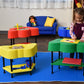 Children'S Factory - Afb5100Py Angeles Toddler Sensory Table With Lid, Adjustable Height Sand & Water Indoor/Outdoor Play Equipm