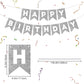 Silver Glitter Happy Birthday Banner Happy Birthday Sign For Backdrop Silver Birthday Decorations For Women Men Birthday Party Garland Bunting Banner Kids Adults Party Supplies