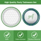 Bqk 96 Pcs Golf Plates And Napkins Golf Birthday Party Decorations Golf Party Supplies Golf Party Decor Golf Decorations For Par