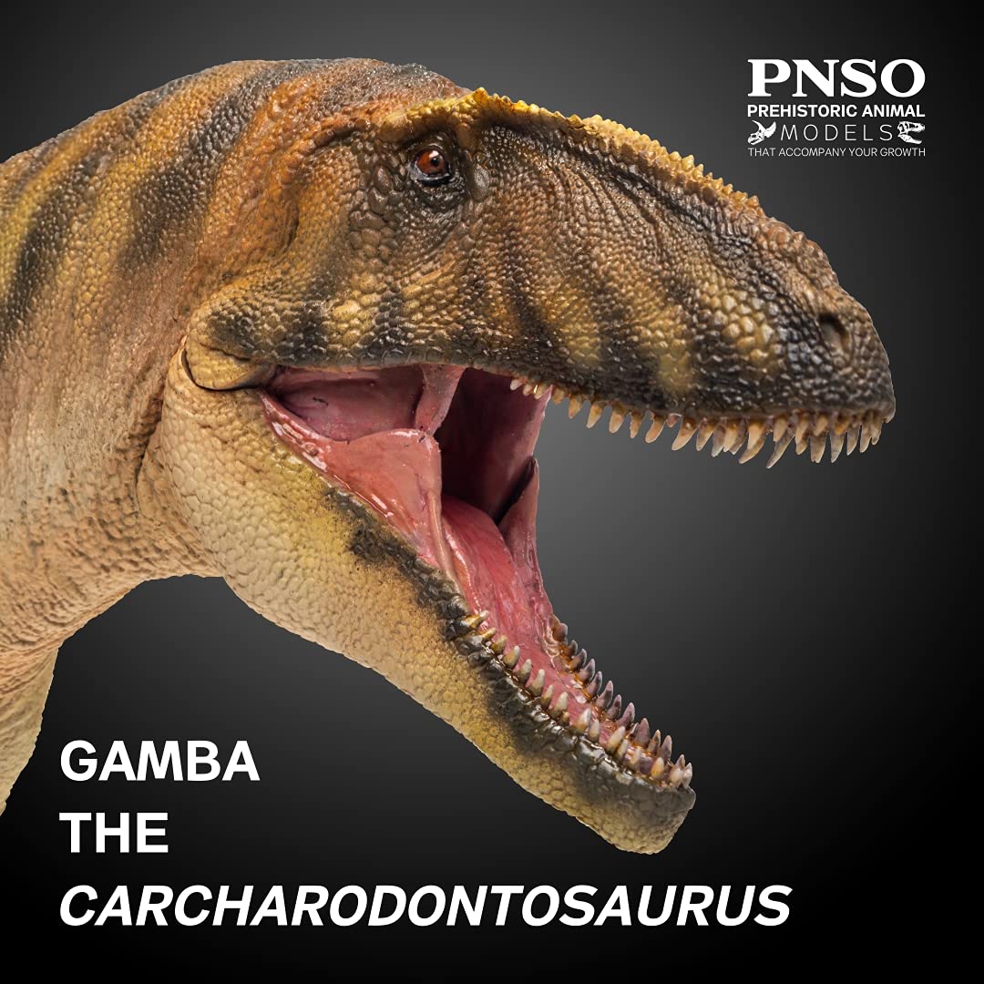 Pnso Prehistoric Dinosaur Models (50 Gamba The Carcharodontosaurus)