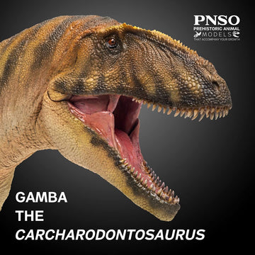 Pnso Prehistoric Dinosaur Models (50 Gamba The Carcharodontosaurus)