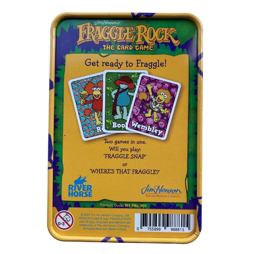 River Horse Fraggle Rock The Card Game