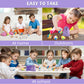 Femicgal Brain Teaser Puzzles For Adults And Kids, 10Pcs Puzzle Games Set, 3D Wooden Plastic Metal Puzzle, Unlock Interlock Mind