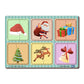 Mini Leaves 2 Piece Puzzle for Kids  Christmas Jigsaw Puzzle  Set of 6 Wooden Puzzles for Kids  Educational Toys for 1 Year O