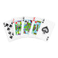 Copag 1546 Design 100% Plastic Playing Cards, Bridge Size (Narrow) Green/Burgundy (Standard Index, 6 Sets)