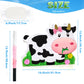 WERNNSAI Dairy Cow Piata - Farm Animal Party Game Cow Pinata for Girls Birthday Party Decorations Kids Happy Party Favor Supplie