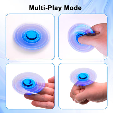 Scione 3Pcs Fidget Spinner For Kids Adults, Stress Relief Sensory Fidgets Toys Cool Electroplated Fidget Spinners For Kids Adhd Autism Birthday Gifts Fidgets Easter Classroom Prizes For Boys Girls