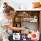 Sotogo 23 Pieces Doll Housework Cleaning Supplies Miniature Mini Dollhouse Accessories Dollhouse Furniture Decoration Accessories For Dolls Pretend Play